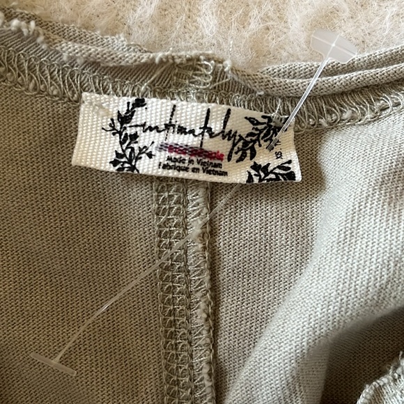 NWOT Free People Intimately Good Side Romper Lima Bean Green Size XS - Picture 13 of 15
